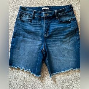 Nine West fringe Jean short